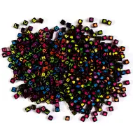 PlayBox: Set crnih perli s slovima, 600 komada