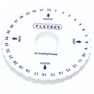 PlayBox: Set fonografskih kotača 10 cm, 10 komada