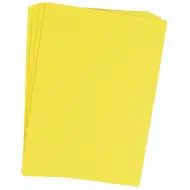 PlayBox: Set limun-žutog kartona A4, 25 komada, 180g