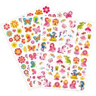 PlayBox: Set naljepnica s motivima leptira i princeza, 221 komad