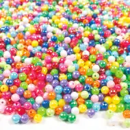 PlayBox: Set plastičnih kristalnih perli, 2000 komada, 6mm