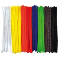 PlayBox: Set šarenih šenil niti, 100 komada, 0,3x15 cm