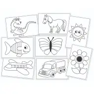 PlayBox: Set za šivanje obojivih kartica, 48 komada