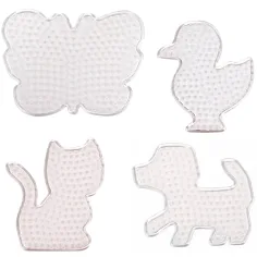 PlayBox: Set životinjskih podloga za 5 mm MIDI perle za peglanje, 4 komada slika 2