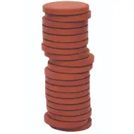 PlayBox: Smeđa vodena boja u obliku diska 30mm 1 kom