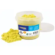 PlayBox: Žuta boja kinetičkog pijeska u kantici od 1kg