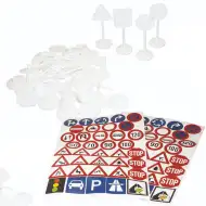 PlayBox: prometni znakovi naljepnice