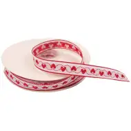 Playbox: Dekorativna traka s srcima 12mm 20m