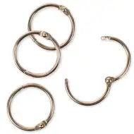 Playbox: Otvorivi metalni prsten – Ø 25 mm, 10 komada