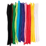 Playbox: Set šarenih chenille žica – Ø 15 x 500 mm, 100 komada