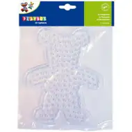 Playbox: XL podloga za glačanje perlica – 1 komad (medo, auto ili srce oblik)