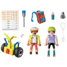 Playmobil: Starter Pack - Segway akcija spašavanja (71257) slika 4
