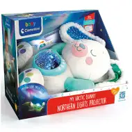 Plišani zeko s projektorom sjevernog svjetla - Clementoni baby