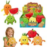 Plišano voće 16 cm, u više različitih varijanti, 1 kom