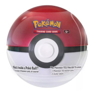 Pokémon TCG 2024 Poké Ball Tin – metalna kutija u obliku Pokéballa s 3 boosterima, u više varijanti