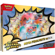 Pokémon TCG: Mega evolucija - Uzvišeni junaci - Mega Feraligatr ex kutija