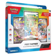 Pokémon TCG Zbirka ilustracija "First Partners" – Serija 3 kolekcionarski paket
