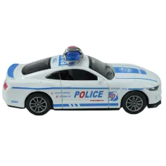 Policijski automobili: Metalni policijski automobili na kotačima u različitim varijantama 11cm 1kom slika 4