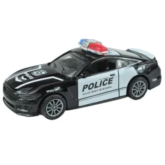 Policijski automobili: Metalni policijski automobili na kotačima u različitim varijantama 11cm 1kom slika 8