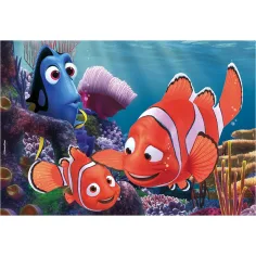 Potraga za Nemom 2 u 1 puzzle od 24 dijela i bojanka 50x35 cm - Lisciani slika 2