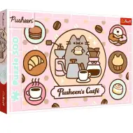 Pusheen mačka u kafiću 500-dijelna slagalica - Trefl