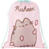 Pusheen ružičasta vrećica za tjelesni, sportska torba 34x43 cm