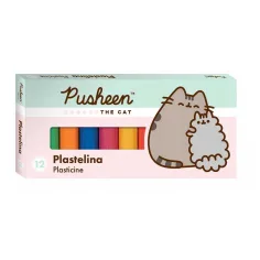 Pusheen set plastelina, 12 kom.