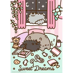 Pusheen slatki snovi 1000-dijelna Premium plus kvaliteta slagalica - Trefl slika 2