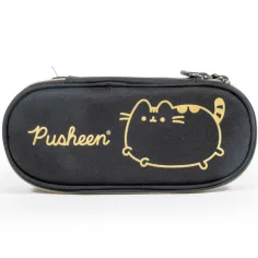 Pusheen zlatna ovalna pernica 20,5x9,5x5 cm slika 2
