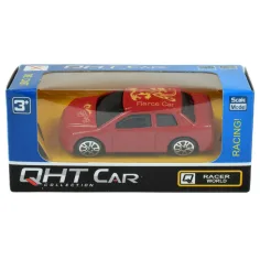 QHT Car Collection: Metalni set trkaćih automobila u različitim varijantama 1db 1/64 slika 8