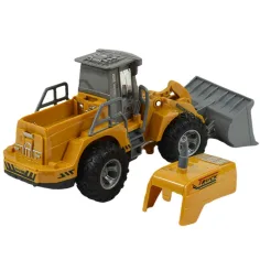 RC Daljinski buldožer radni stroj sa svjetlosnim efektima 1/30 mjerilo 22cm slika 4