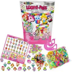 Rainbow Loom: Happy Loomi-Pals - Set za izradu gumastih narukvica: vile slika 2