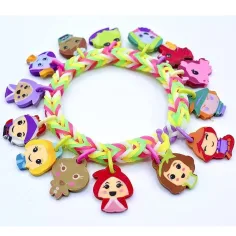 Rainbow Loom: Happy Loomi-Pals - Set za izradu gumastih narukvica: vile slika 3