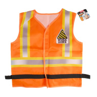 Reflektirajući prsluk za građevinske radnike u narančastoj boji.