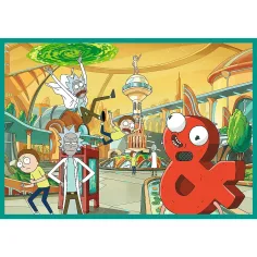 Rick i Morty Lude avanture 4x250-dijelna slagalica - Trefl slika 4