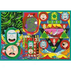 Rick i Morty Lude avanture 4x250-dijelna slagalica - Trefl slika 5