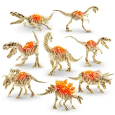 Robo Alive dinosaurus fosilija mini iznenađenje jaje, više vrsta, 1 komad slika 3