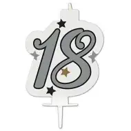 Rođendanska svjećica - broj 18