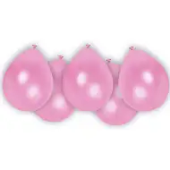 Ružičasti lateks baloni, set od 8 komada