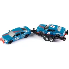 SIKU Dodge Charger + Dodge Challenger SRT Racing set malih automobila, dvodijelni set 1/55 slika 2