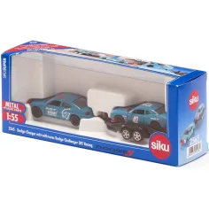 SIKU Dodge Charger + Dodge Challenger SRT Racing set malih automobila, dvodijelni set 1/55 slika 5