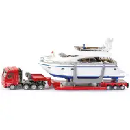 SIKU MAN kamion s prikolicom i jahtom 1/87