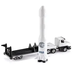 SIKU svemirska misija kamion s raketom i prikolicom 1/87 slika 2