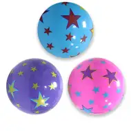 Šarena gumenjak s uzorkom zvijezda, 23 cm, dostupna u više varijanti