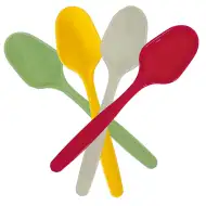 Šarene višekratne žlice – set od 8 komada