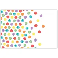 Šareni plastični stolnjak s točkicama – 120x180 cm