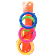 Šareni prstenac za bacanje 39cm