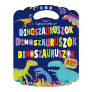 Šareni radni list s dinosaurima