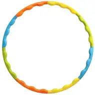 Šareni rastavljivi hula hoop obruč