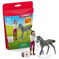 Schleich: Set za njegu konja s Trakehner ždrebetom (42752)
